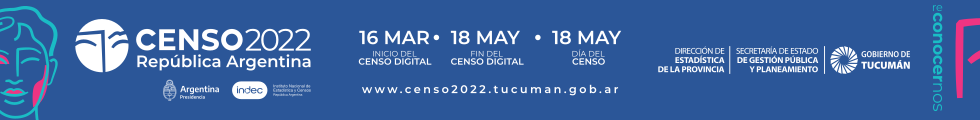 Información Censo 2022 en Tucumán